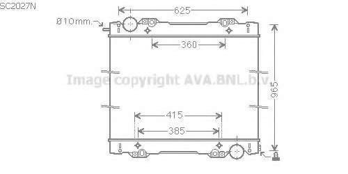 Радиатор, охлаждение двигателя