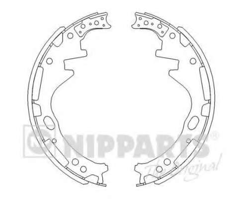 Комплект тормозных колодок
