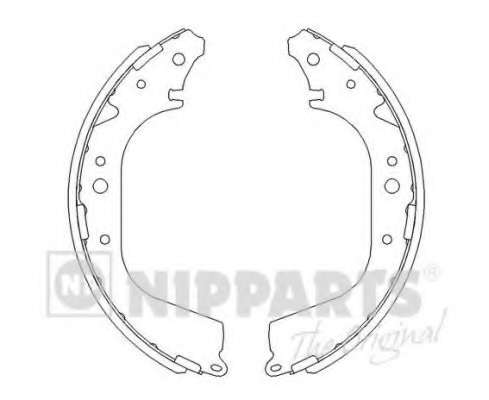 Комплект тормозных колодок