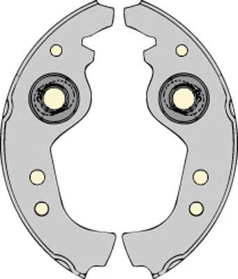 Комплект тормозных колодок