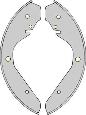 Комплект тормозных колодок