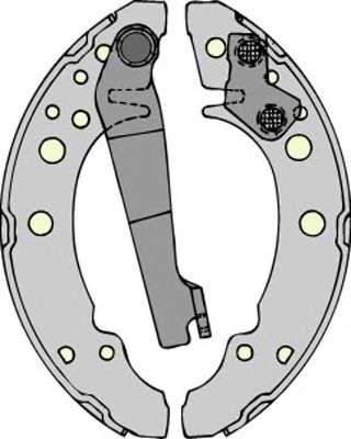 Комплект тормозных колодок