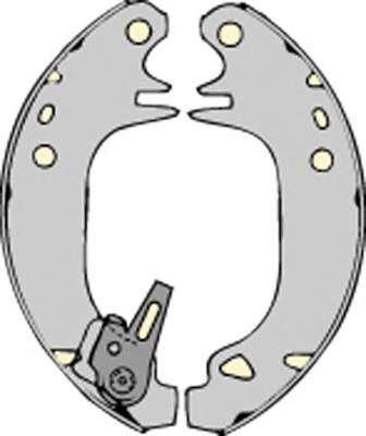 Комплект тормозных колодок