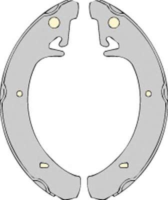 Комплект тормозных колодок