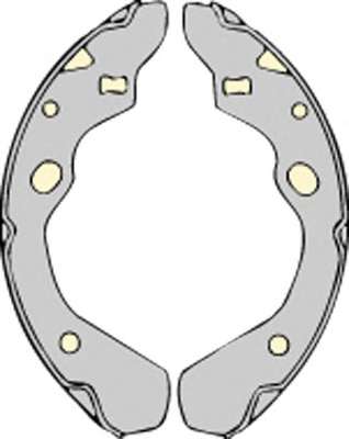 Комплект тормозных колодок