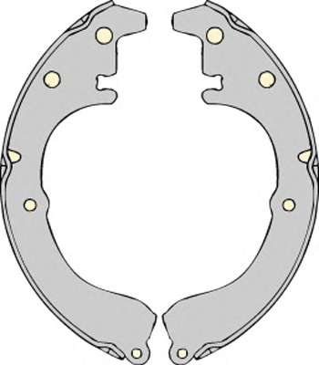 Комплект тормозных колодок