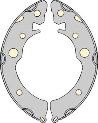 Комплект тормозных колодок