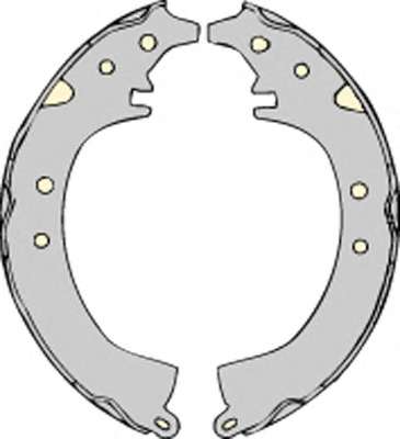 Комплект тормозных колодок