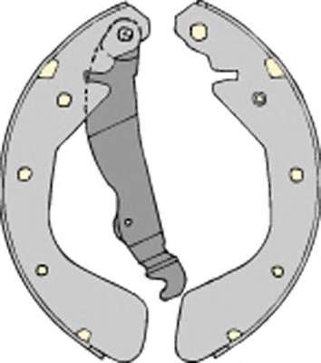 Комплект тормозных колодок