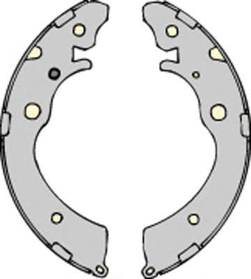 Комплект тормозных колодок