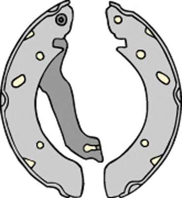 Комплект тормозных колодок