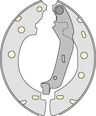 Гальмівні колодки (набір)