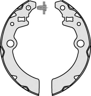Комплект тормозных колодок