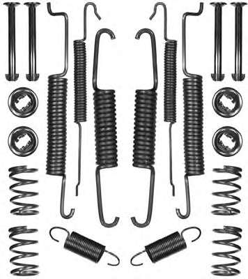 Пружина, тормозная колодка