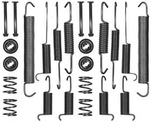 Пружина, тормозная колодка