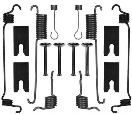 Пружина, тормозная колодка