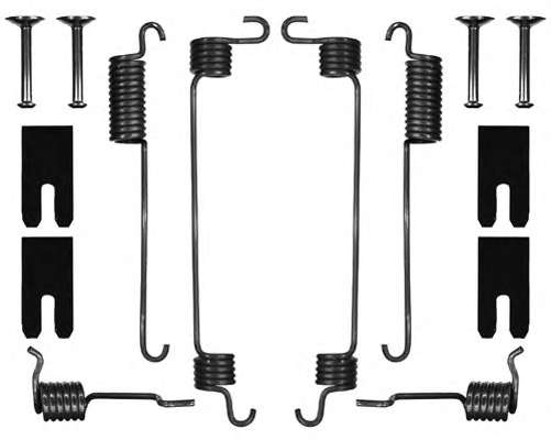 Пружина, тормозная колодка