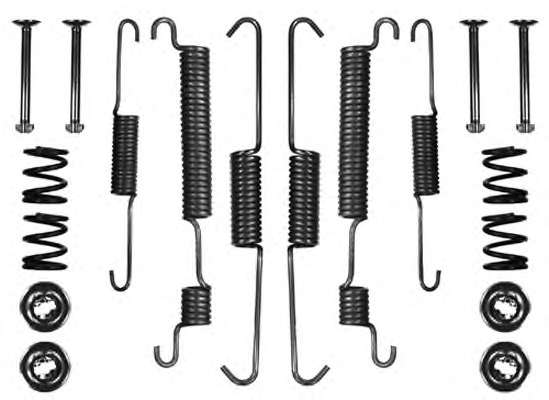 Пружина, тормозная колодка