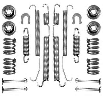 Пружина, тормозная колодка