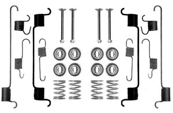 Пружина, тормозная колодка