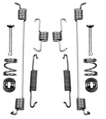 Пружина, тормозная колодка