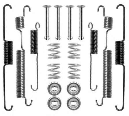 Пружина, тормозная колодка