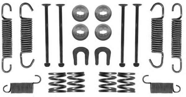 Пружина, тормозная колодка