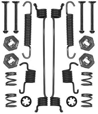 Пружина, тормозная колодка