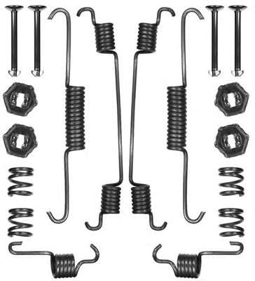 Пружина, тормозная колодка