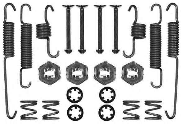 Пружина, тормозная колодка