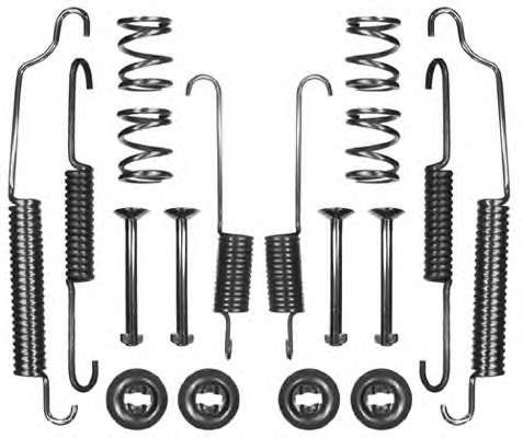 Пружина, тормозная колодка