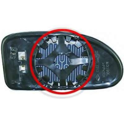 Зеркальное стекло, наружное зеркало