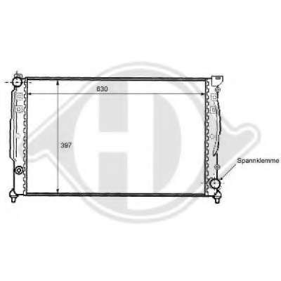 Радиатор, охлаждение двигателя