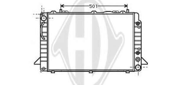 Радиатор, охлаждение двигателя