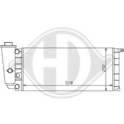 Радиатор, охлаждение двигателя