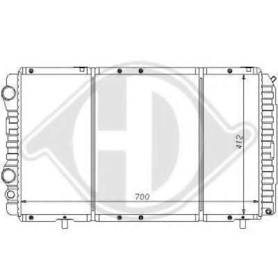 Радиатор, охлаждение двигателя