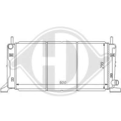 Радиатор, охлаждение двигателя