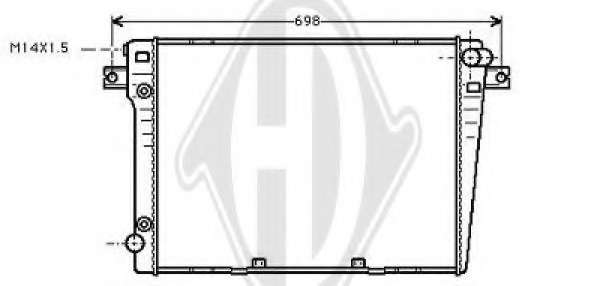 Радиатор, охлаждение двигателя