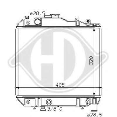 Радиатор, охлаждение двигателя