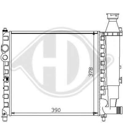 Радиатор, охлаждение двигателя