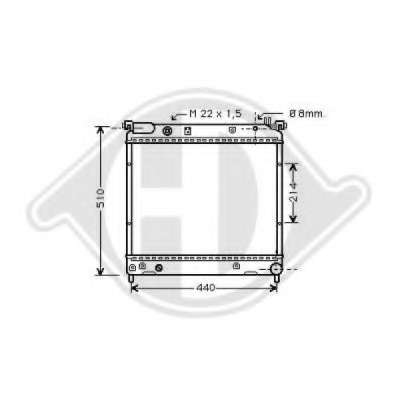 Радиатор, охлаждение двигателя