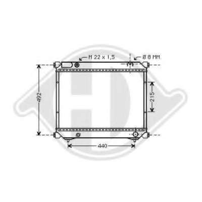 Радиатор, охлаждение двигателя