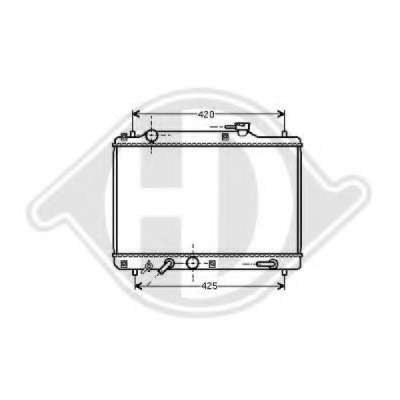 Радиатор, охлаждение двигателя