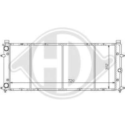 Радиатор, охлаждение двигателя