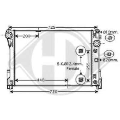 Радиатор, охлаждение двигателя
