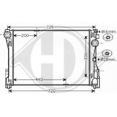 Радиатор, охлаждение двигателя