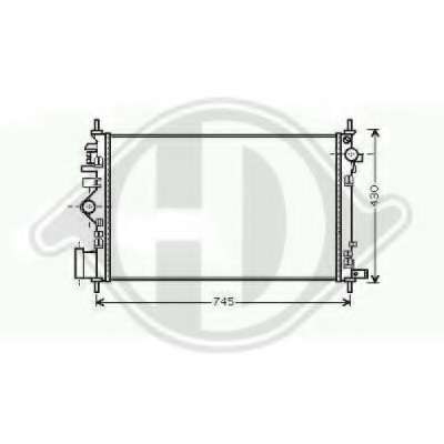 Радиатор, охлаждение двигателя