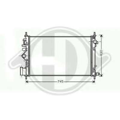 Радиатор, охлаждение двигателя
