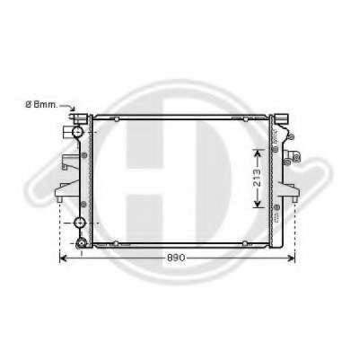 Радиатор, охлаждение двигателя