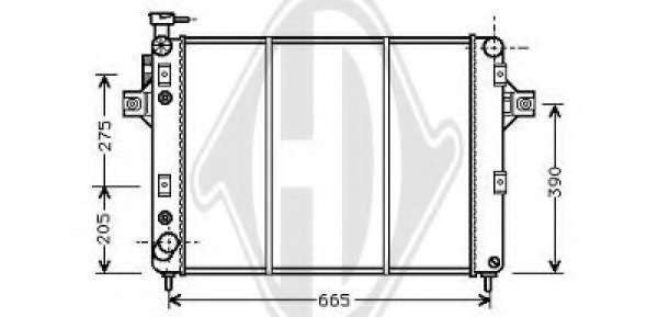 Радиатор, охлаждение двигателя